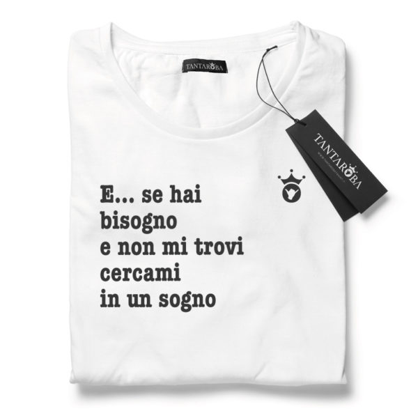 T-Shirt Vasco Cercami in un sogno