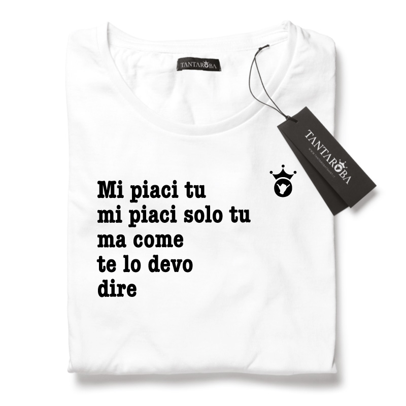 T-Shirt Vasco Rossi Mi piaci tu