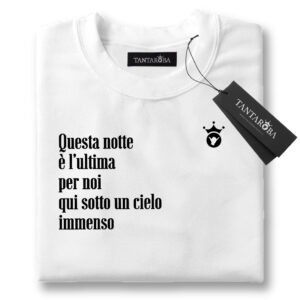 T-Shirt Achille Lauro Abbracciami Roma
