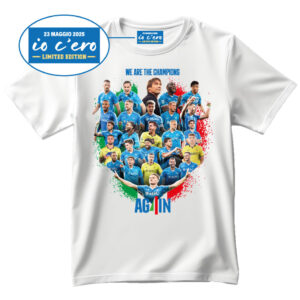 T-Shirt - Napoli we are the Champions