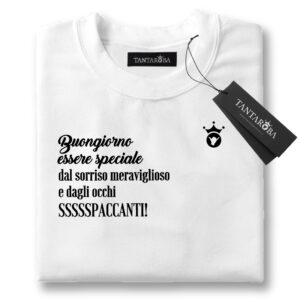 T-Shirt - Buongiorno essere speciale