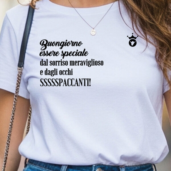 T-Shirt - Buongiorno essere speciale